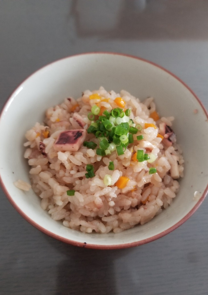 イカの炊き込みご飯-レシピのメイン写真