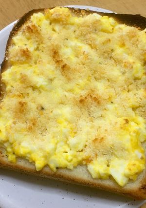 卵チーズトースト-レシピのメイン写真