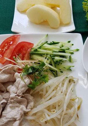 茹で豚しゃぶ 酢味噌だれ-レシピのメイン写真