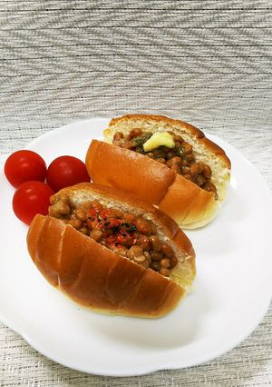 超 お手軽！納豆サンド-レシピのメイン写真