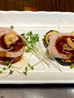〜夏野菜のグリル☆豚ヒレの一口ステーキ〜-レシピのメイン写真