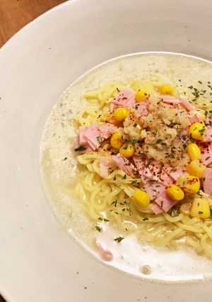 塩とんこつで！まろやかジンジャー冷やし麺-レシピのメイン写真