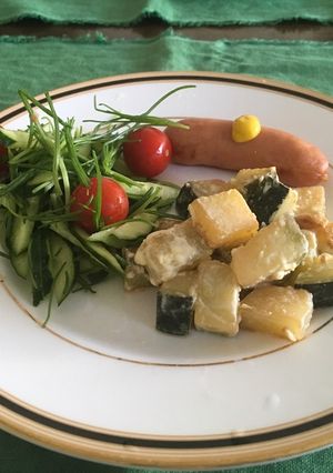 一皿盛りの朝ごはん-レシピのメイン写真