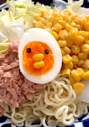 ひよこちゃんの冷やし塩和え麺-レシピのメイン写真