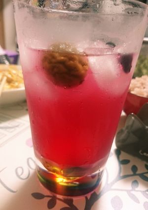 梅シロップ in ブルーベリー-レシピのメイン写真