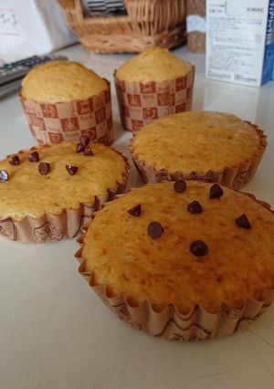 簡単カップケーキ-レシピのメイン写真