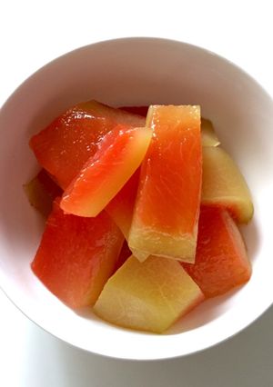 超簡単！スイカの皮の煮物-レシピのメイン写真