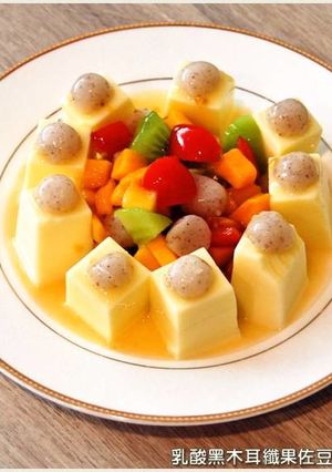 乳酸黑木耳纖果佐豆腐．柯媽媽の植物燕窩-レシピのメイン写真