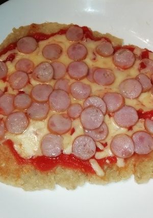 ピザもどき〰（ソーセージ）-レシピのメイン写真
