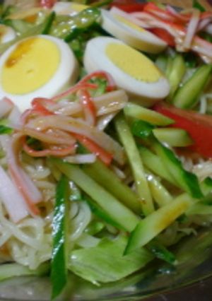 野菜を食べよう!ラーメンサラダ-レシピのメイン写真
