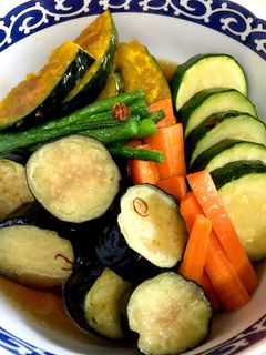 簡単♪夏野菜の揚げ浸し-レシピのメイン写真