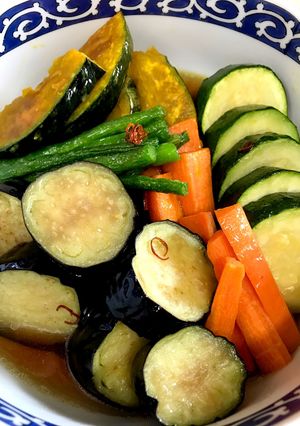 簡単♪夏野菜の揚げ浸し-レシピのメイン写真