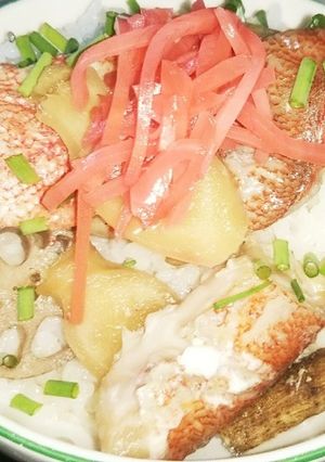 赤魚煮付け丼（血管ダイエット1385）-レシピのメイン写真