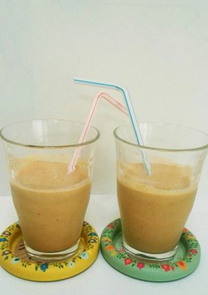 凍らせた豆腐でプルーンヨーグルトドリンク-レシピのメイン写真
