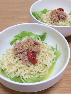 サラダ塩ラーメン・サッパリ梅味-レシピのメイン写真