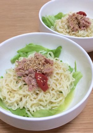 サラダ塩ラーメン・サッパリ梅味-レシピのメイン写真