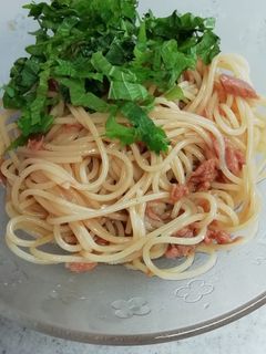 和風冷製パスタ ツナ、大葉-レシピのメイン写真