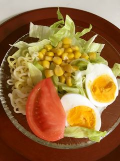 ◆サッポロ一番でサラダラーメン◆-レシピのメイン写真