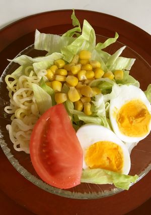 ◆サッポロ一番でサラダラーメン◆-レシピのメイン写真