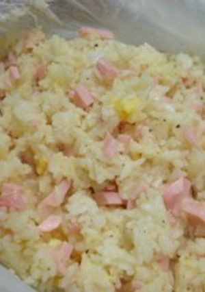 レンジで簡単！お手軽チャーハン-レシピのメイン写真