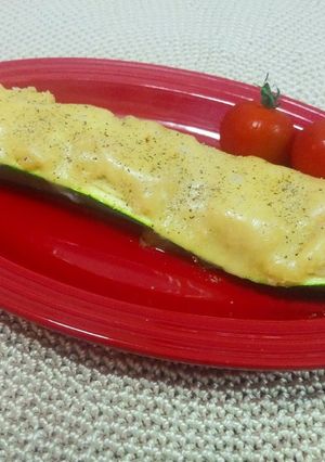 ズッキーニのツナ味噌焼き-レシピのメイン写真