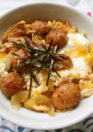 つくね丼♪-レシピのメイン写真