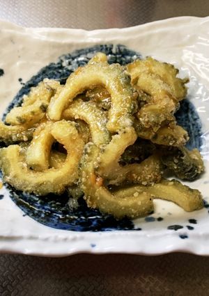 苦くない！ゴーヤの甘辛揚げ-レシピのメイン写真