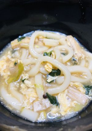 うまうま♪中華風卵あんかけうどん-レシピのメイン写真