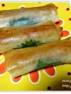 魚肉ソーセージとチーズの春巻き-レシピのメイン写真