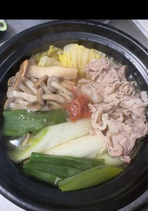梅昆布茶鍋🍲-レシピのメイン写真