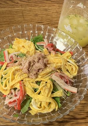 3色冷やしラーメン-レシピのメイン写真