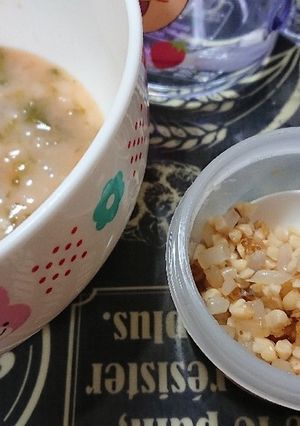 離乳食後期☆簡単！納豆ともやし和え-レシピのメイン写真
