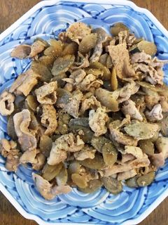 ごぼうの甘辛炒め煮-レシピのメイン写真