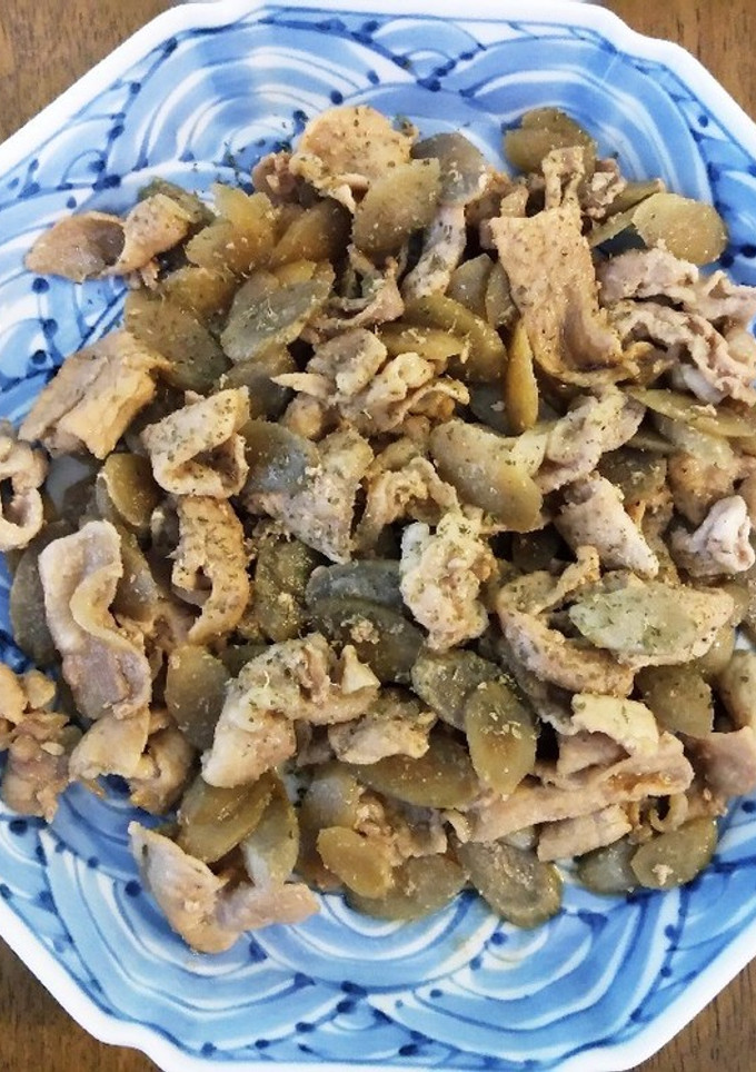 ごぼうの甘辛炒め煮-レシピのメイン写真