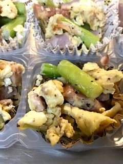弁当作り置き アスパラのベーコン卵炒め-レシピのメイン写真