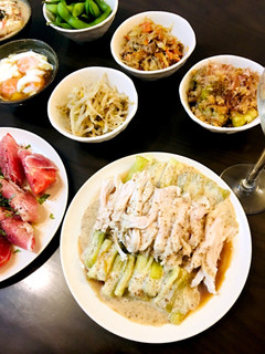 茄子でさっぱりよだれどり-レシピのメイン写真