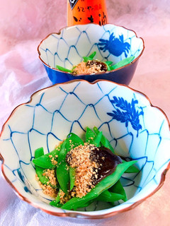 モロッコインゲンの胡麻味噌和え 2-レシピのメイン写真