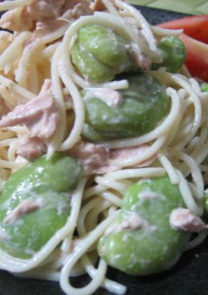 そら豆のパスタサラダ-レシピのメイン写真