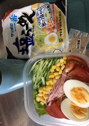 冷やしラーメン☆お弁当-レシピのメイン写真