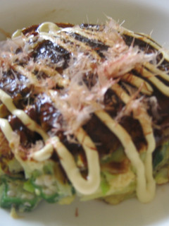 激うま!オクラと豆腐入りお好み焼き-レシピのメイン写真