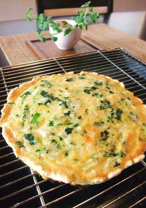 新玉葱のキッシュタルト☆バニラミント風味-レシピのメイン写真