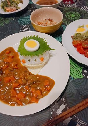 かっぱカレー-レシピのメイン写真