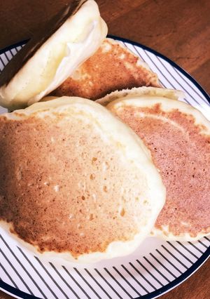 卵アレルギーOK!ふわふわホットケーキ-レシピのメイン写真