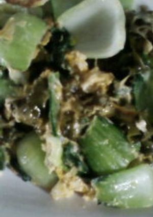 青梗菜の卵いため-レシピのメイン写真