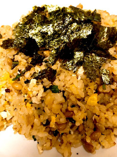 大葉が最高ψ絶品納豆チャーハン-レシピのメイン写真