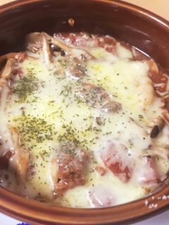 さば缶キノコチーズ焼き-レシピのメイン写真