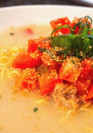 サッポロ一番でさっぱり塩冷麺-レシピのメイン写真
