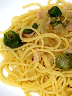 ししとうと玉ねぎの和風パスタ-レシピのメイン写真