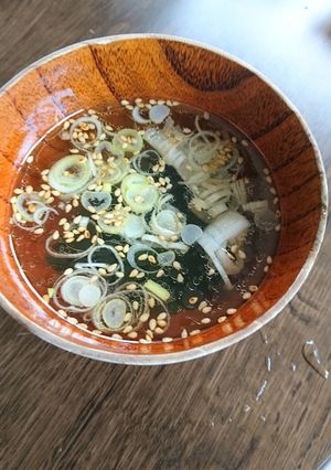 簡単!ワカメスープ‼️-レシピのメイン写真
