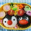 ピングー弁当(キャラ弁)
